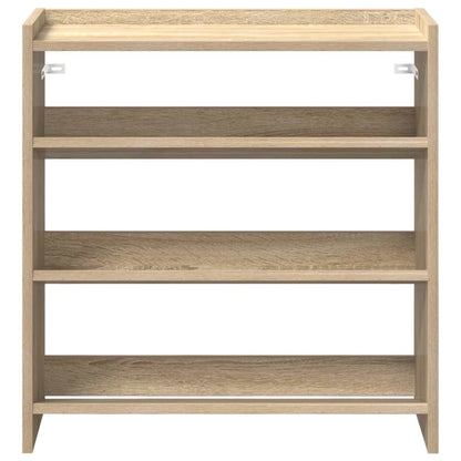 Scarpiera Rovere Sonoma 60x25x62 cm in Legno Multistrato