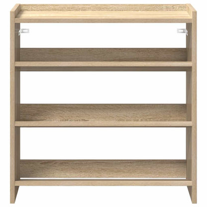 Scarpiera Rovere Sonoma 60x25x62 cm in Legno Multistrato