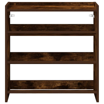 Scarpiera Rovere Fumo 60x25x62 cm in Legno Multistrato