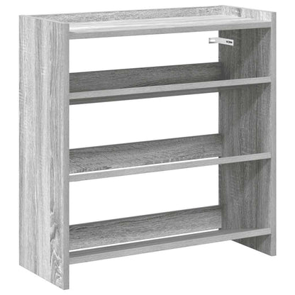 Scarpiera Grigio Sonoma 60x25x62 cm in Legno Multistrato
