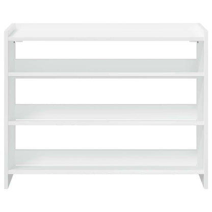 Scarpiera Bianca 80x25x62 cm in Legno Multistrato