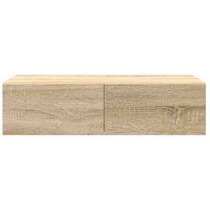 Scaffale a Parete con Cassetti Sonoma 60x26,5x15 cm Truciolato