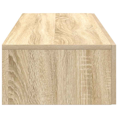 Scaffale a Parete con Cassetti Sonoma 100x36x19cm in Truciolato