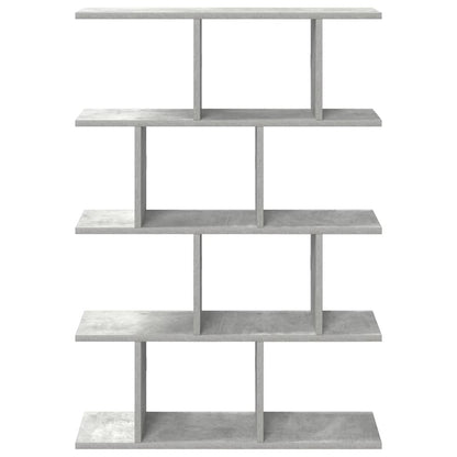 Mensola a Cubo da Muro 12 Scomparti Truciolato Grigio Cemento
