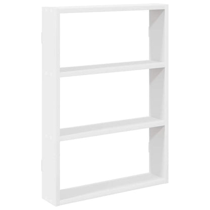 Scaffale a Parete Bianco 43x9x60 cm in Legno Multistrato