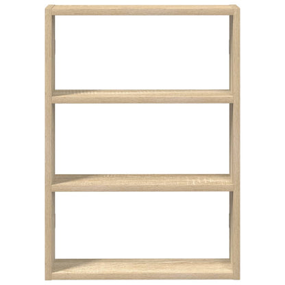 Scaffale a Parete Rovere Sonoma 43x9x60 cm in Truciolato