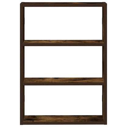 Mensola a Muro Rovere Fumo 43x9x60 cm in Truciolato