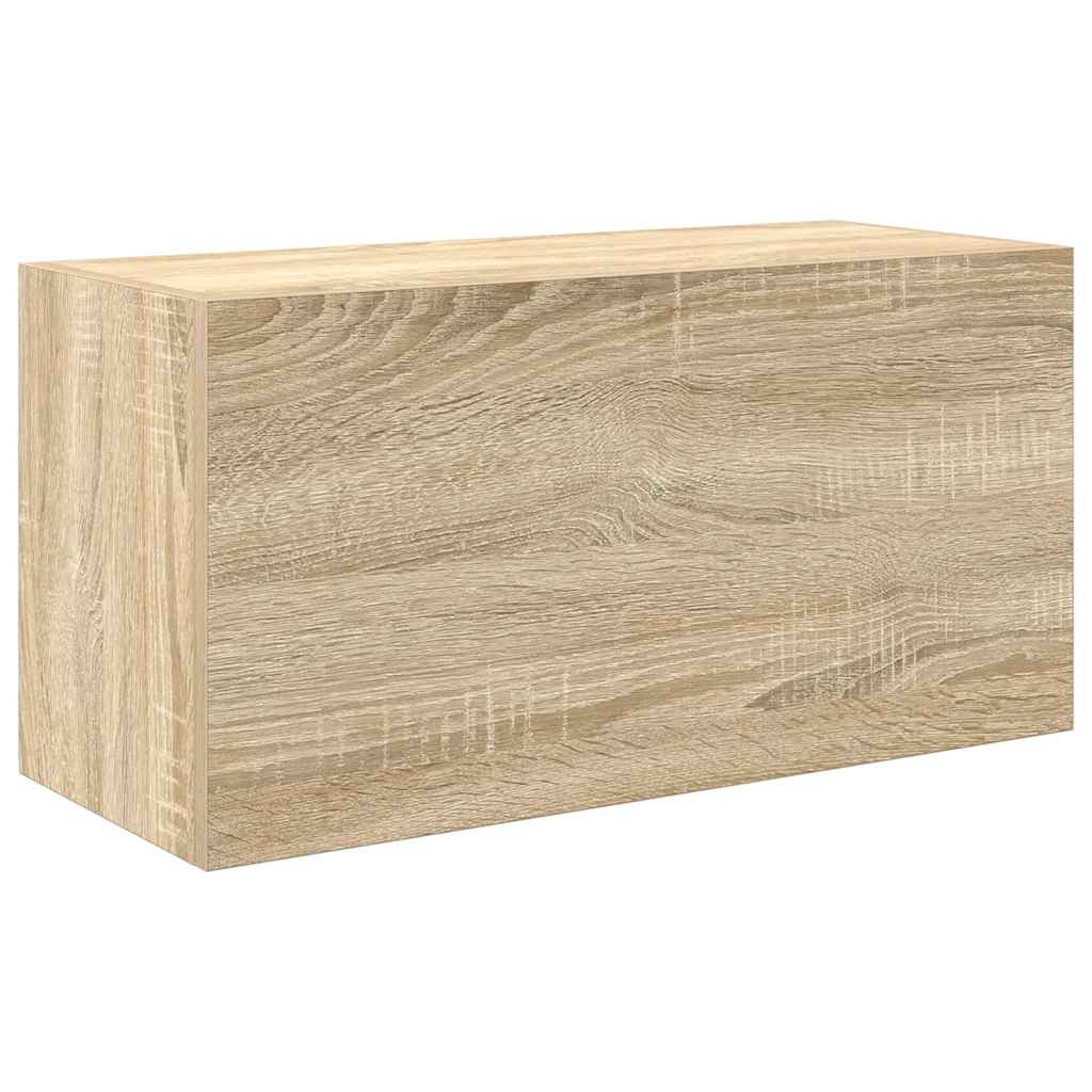 Mobile da Bagno Rovere Sonoma 60x25x30 cm in Legno Multistrato