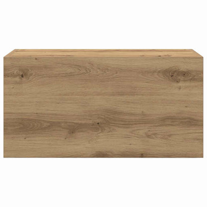 Mobiletto da Bagno Rovere Artigianale 60x25x30 cm Truciolato