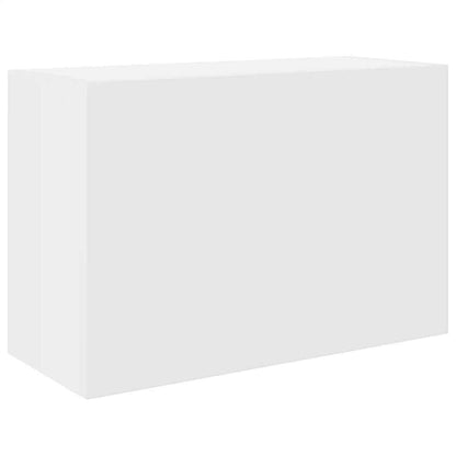 Mobile da Bagno a Parete Bianco 60x25x40cm in Legno Multistrato