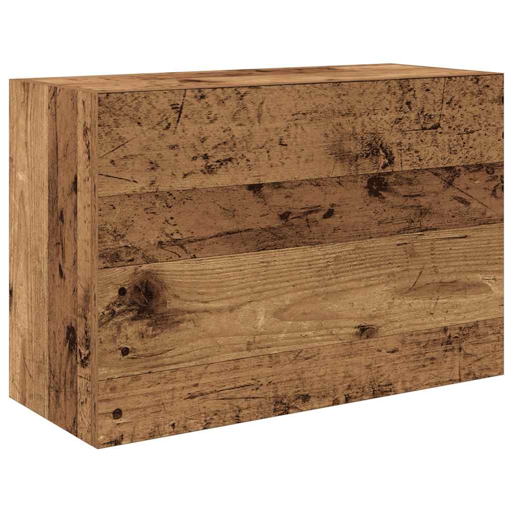 Mobile da Bagno Legno Antico 60x25x40 cm in Legno Multistrato