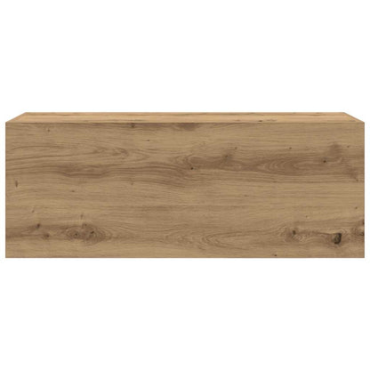 Mobiletto da Bagno Rovere Artigianale 80x25x30 cm in Truciolato