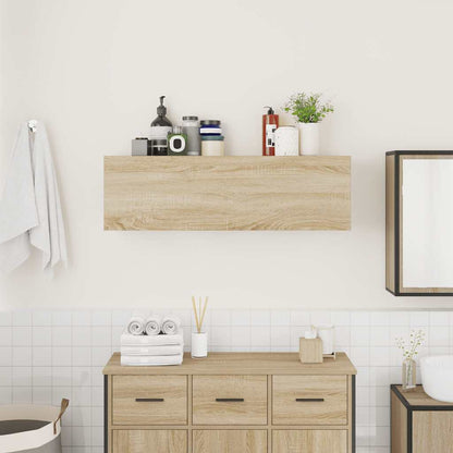 Mobile da Bagno Rovere Sonoma 100x25x30 cm in Truciolato