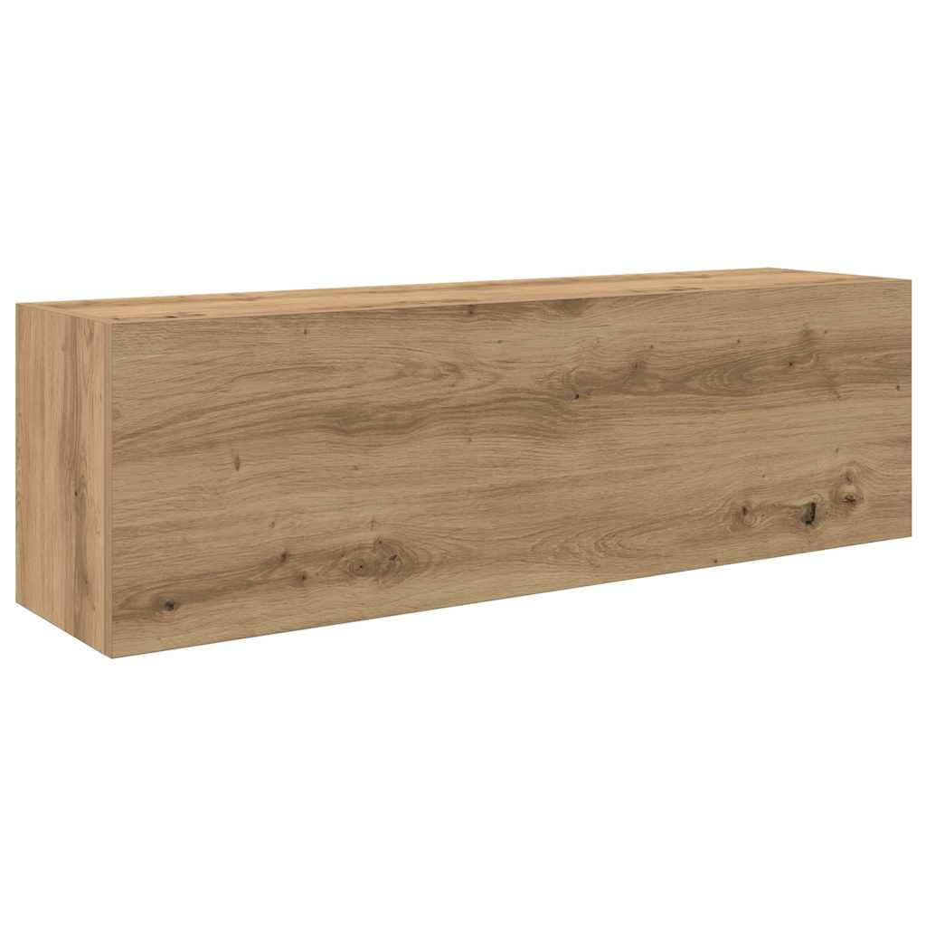 Mobiletto da Bagno Rovere Artigianale 100x25x30 cm Truciolato