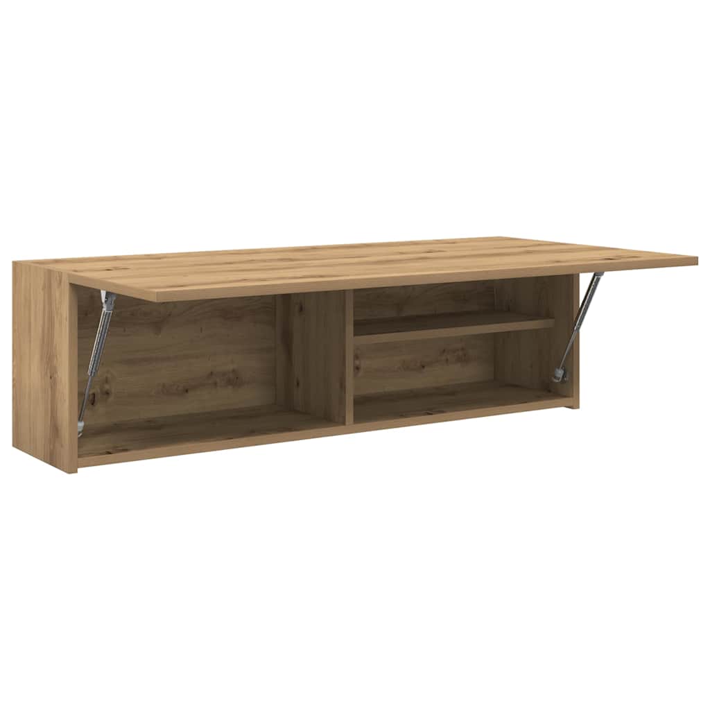 Mobiletto da Bagno Rovere Artigianale 100x25x30 cm Truciolato