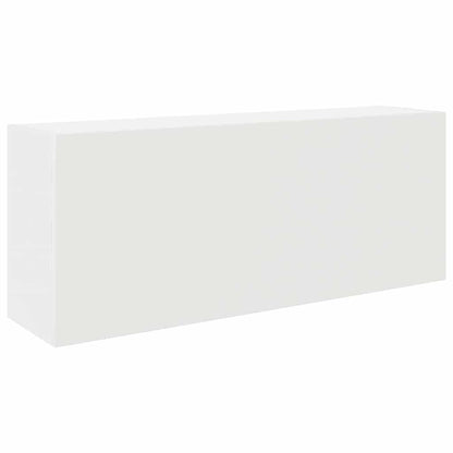 Mobile da Bagno a Parete Bianco 100x25x40 cm in Truciolato