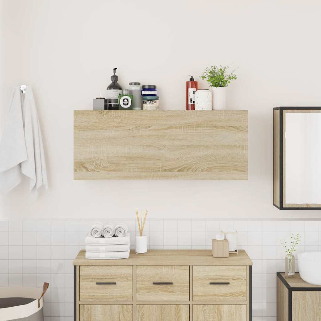 Mobile da Bagno Rovere Sonoma 100x25x40 cm in Truciolato