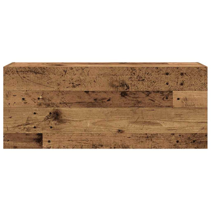Mobile da Bagno Legno Antico 100x25x40 cm in Truciolato