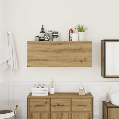 Mobiletto da Bagno Rovere Artigianale 8100x25x40 cm Truciolato