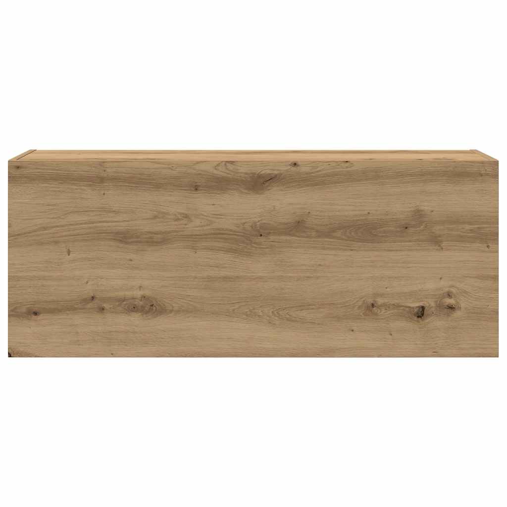 Mobiletto da Bagno Rovere Artigianale 8100x25x40 cm Truciolato