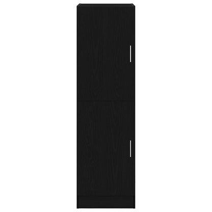 Mobile da Cucina Nero 38x41,5x131,5 cm Legno Multistrato