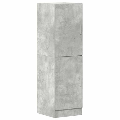 Mobile da Cucina Grigio Cemento 38x41,5x131,5 cm Legno