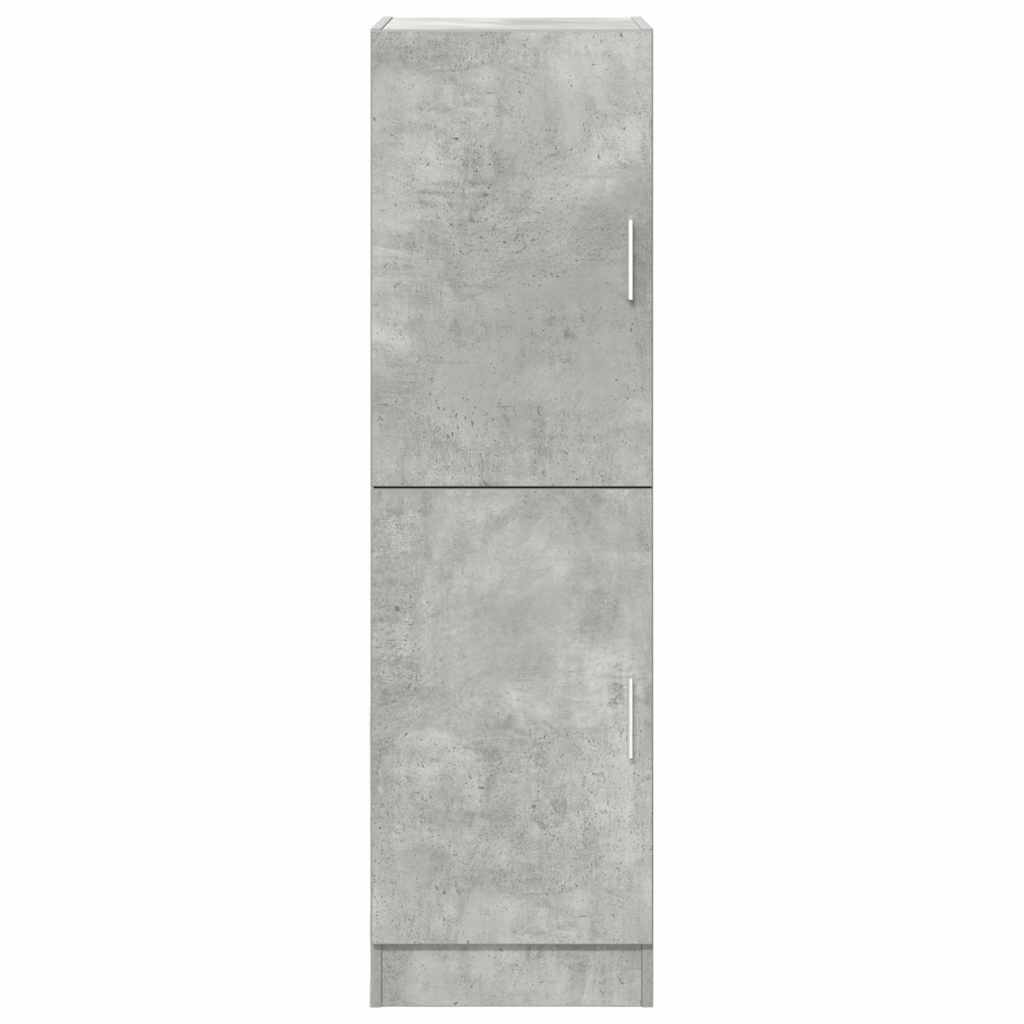 Mobile da Cucina Grigio Cemento 38x41,5x131,5 cm Legno