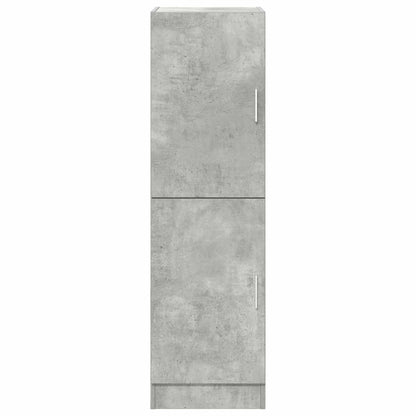 Mobile da Cucina Grigio Cemento 38x41,5x131,5 cm Legno