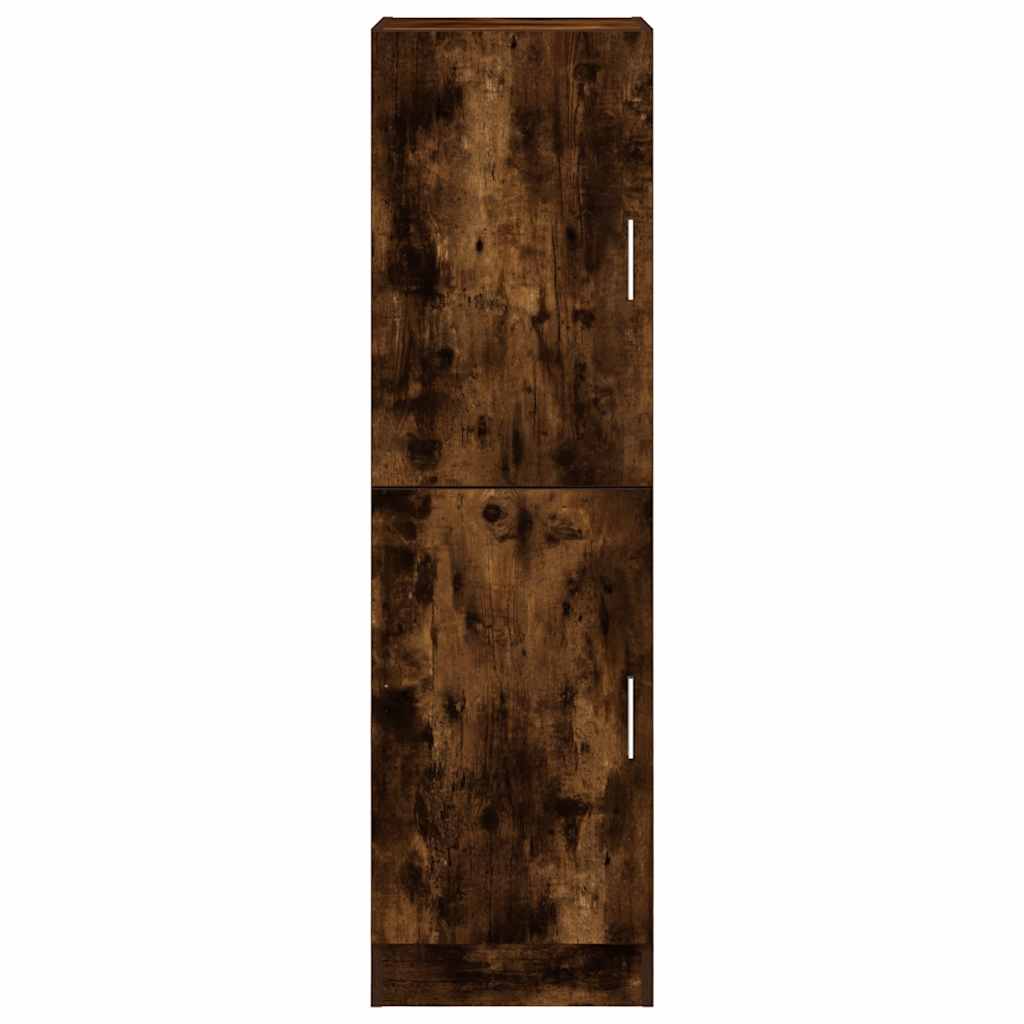 Armadietto Cucina Rovere Fumo 38x41,5x131,5 cm in Legno