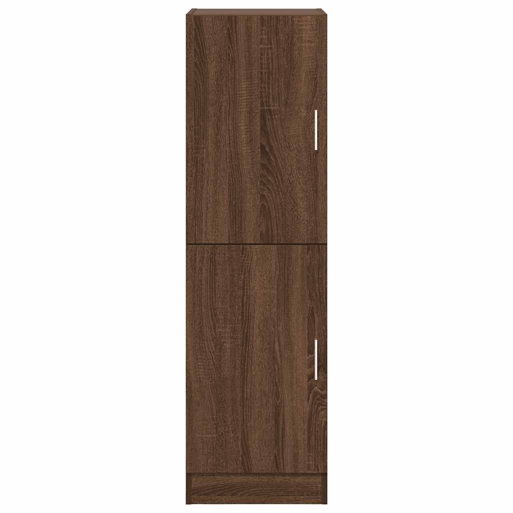 Armadietto Cucina Rovere Marrone 38x41,5x131,5 cm in Legno