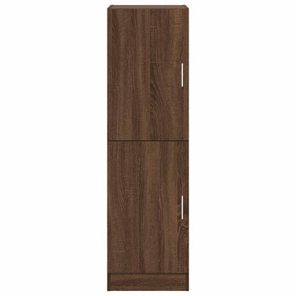 Armadietto Cucina Rovere Marrone 38x41,5x131,5 cm in Legno