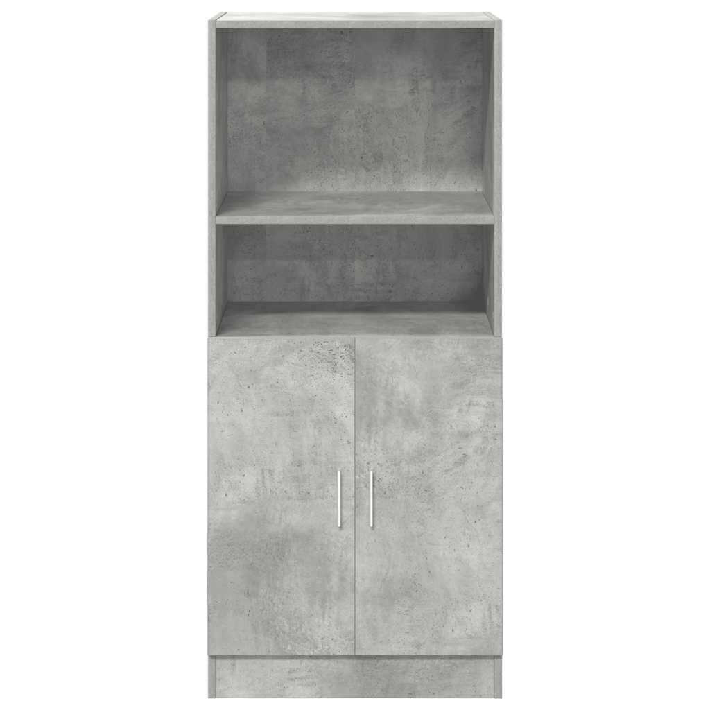 Mobile da Cucina Grigio Cemento 57x41,5x131,5 cm in Truciolato