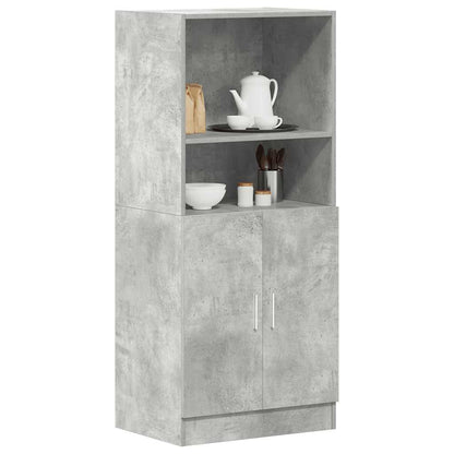 Mobile da Cucina Grigio Cemento 57x41,5x131,5 cm in Truciolato