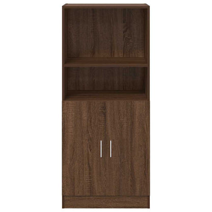 Armadietto Cucina Rovere Marrone 57x41,5x131,5 cm in Truciolato