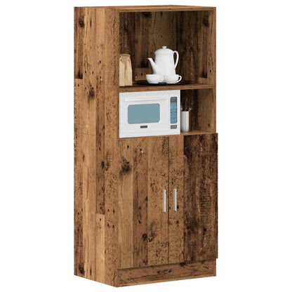 Armadietto Cucina Legno Antico 57x41,5x131,5 cm in Truciolato