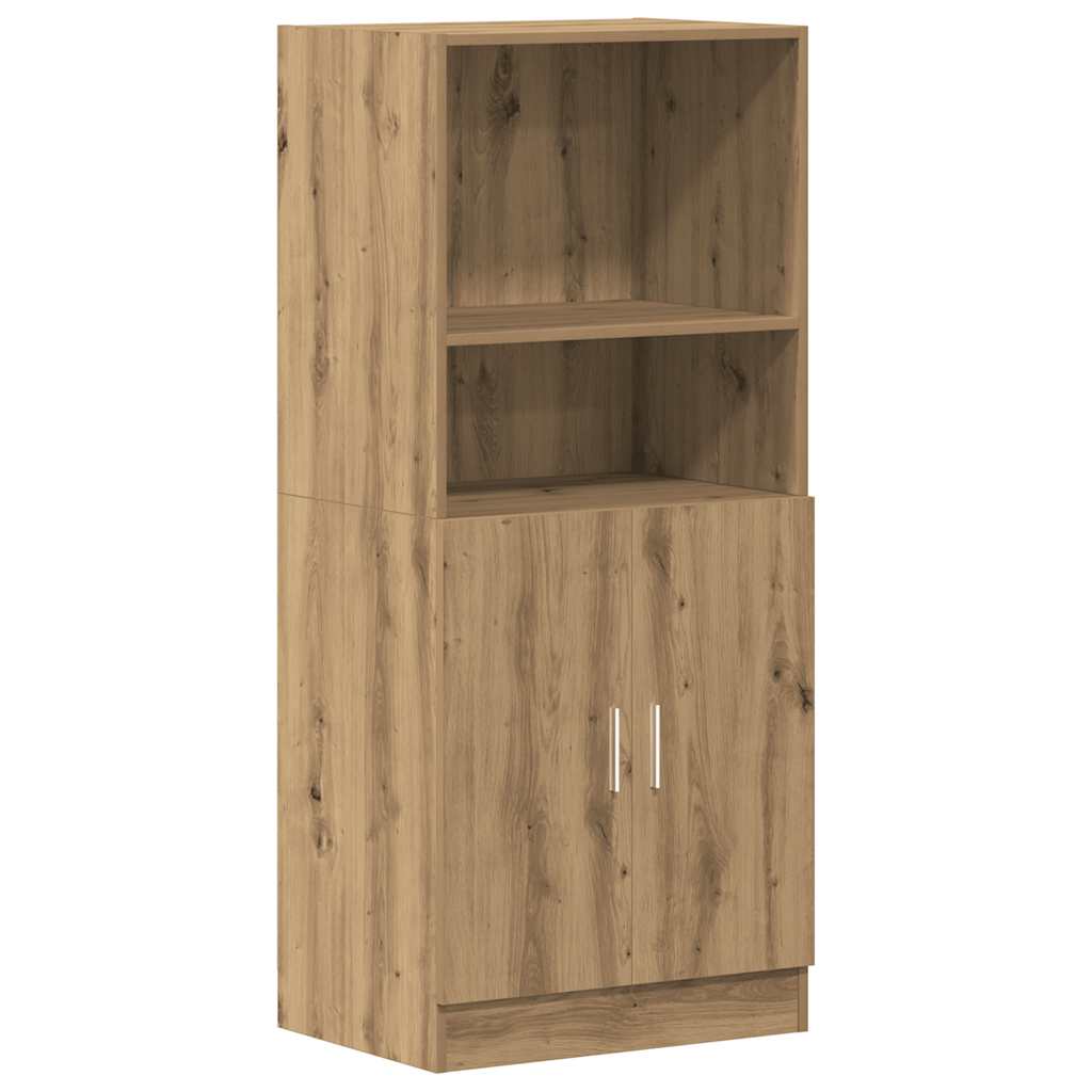 Armadietto Rovere Artigianale 57x41,5x131,5 cm in Truciolato
