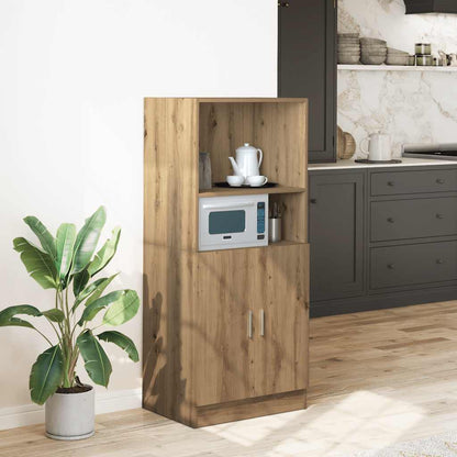 Armadietto Rovere Artigianale 57x41,5x131,5 cm in Truciolato