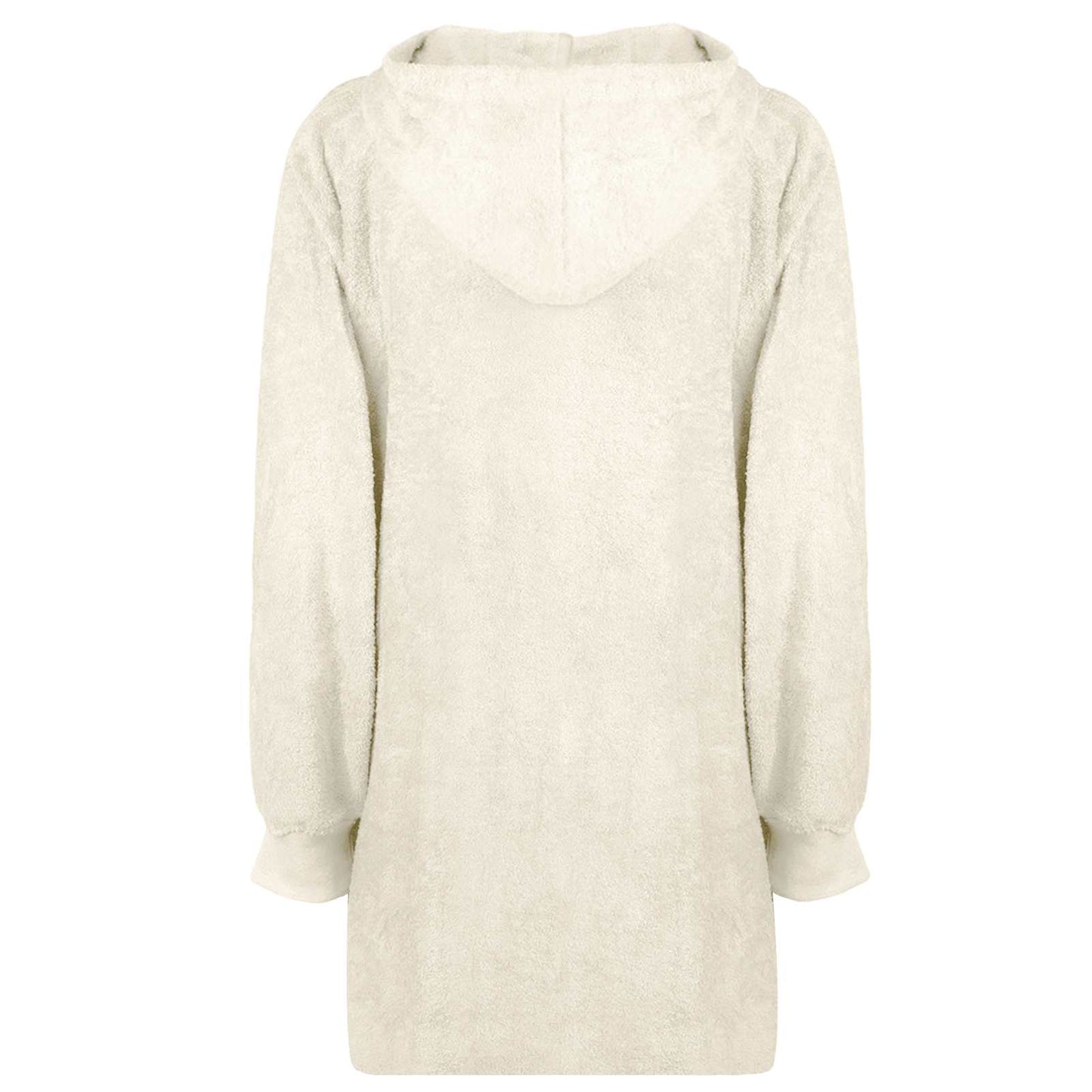Felpa coperta KINN Crema L Cotone