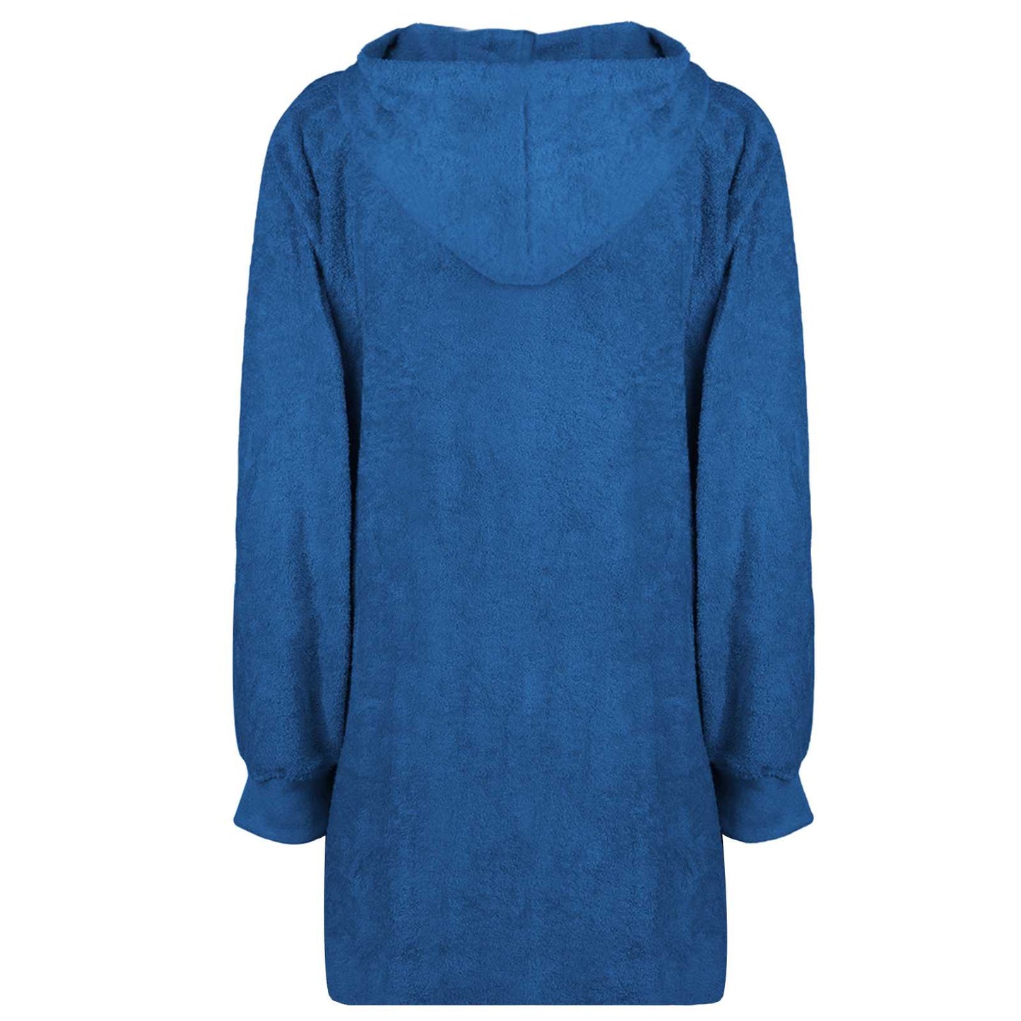 Felpa coperta KINN Navy L Cotone