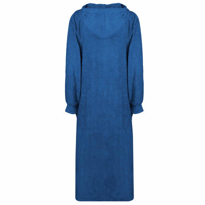 Felpa coperta KINN Navy XXL Cotone