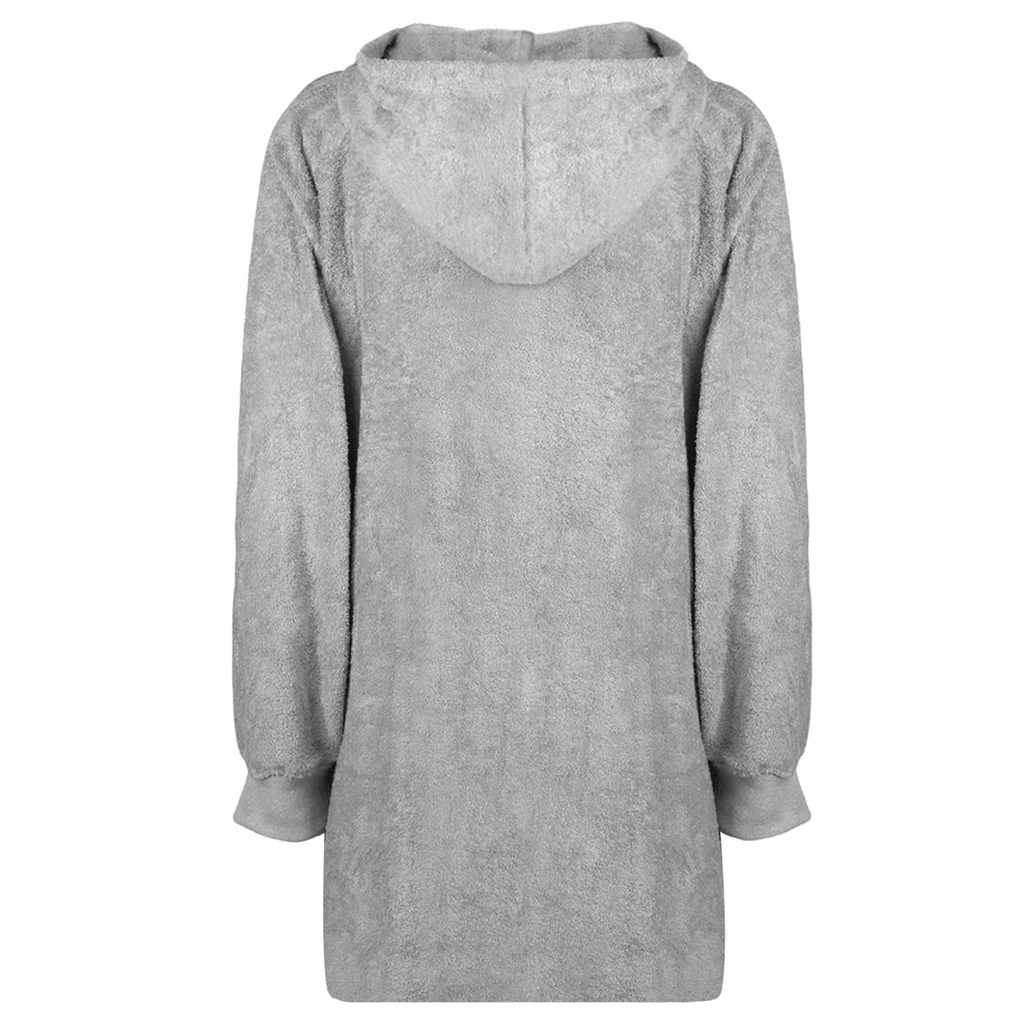 Felpa coperta KINN Grigio L Cotone