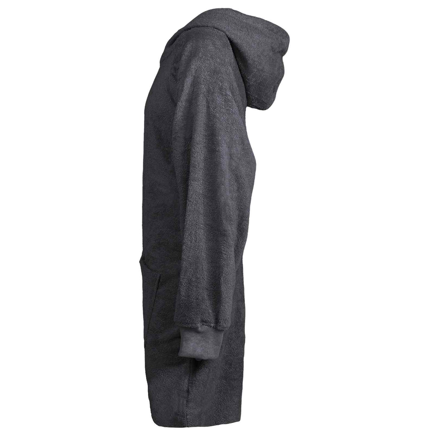 Felpa coperta KINN Antracite L Cotone