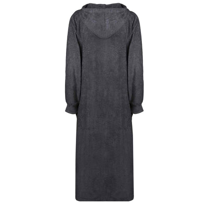 Felpa coperta KINN Antracite XXL Cotone