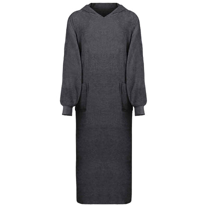 Felpa coperta KINN Antracite XXL Cotone
