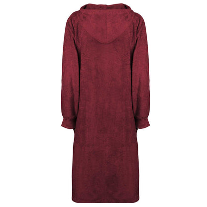 Felpa coperta KINN Rosso XL Cotone