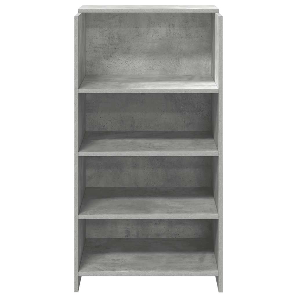 Banco Reception Grigio Cemento 55x50x103,5 cm Legno Multistrato