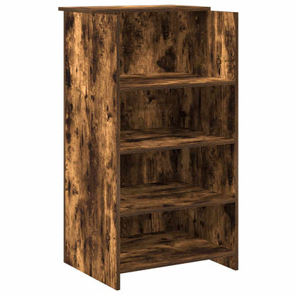 Banco Reception Rovere Fumo 55x50x103,5 cm in Legno Multistrato