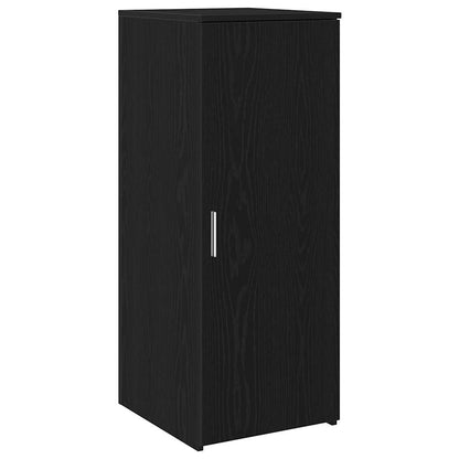 Mobile Portaoggetti Nero 40x45x103,5 cm in Legno Multistrato