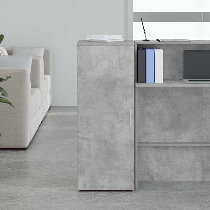 Mobile Portaoggetti Grigio Cemento 40x45x103,5 cm in Truciolato