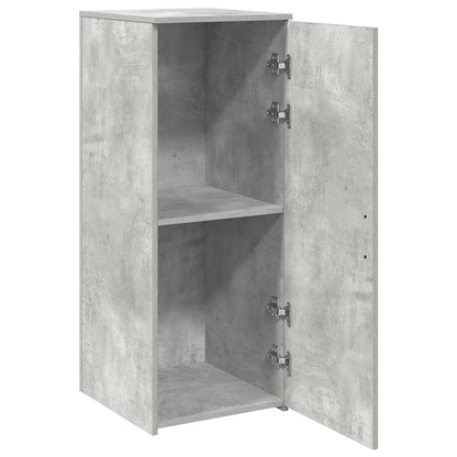 Mobile Portaoggetti Grigio Cemento 40x45x103,5 cm in Truciolato